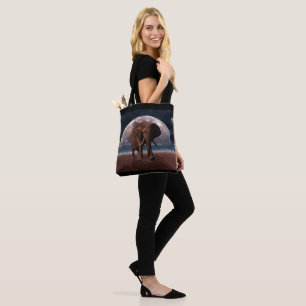 Elephant Tote Bag Tygkasse