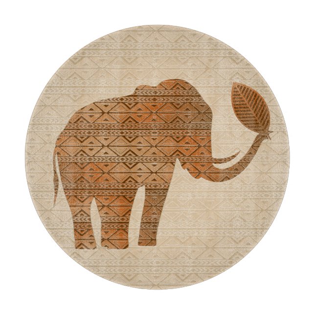 Elephant Tribal Art Design (Framsidan)