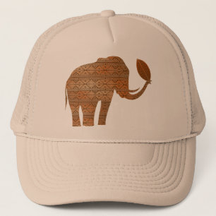 Elephant Tribal Art Design Keps