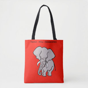 Elephant - tygkasse