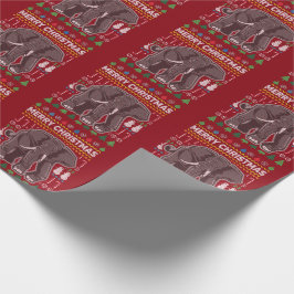 Elephant Ugly jul Sweater Wildlife Series Presentpapper