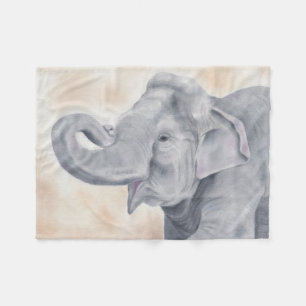 Elephant ull fleecefilt