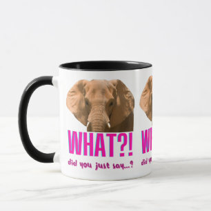 Elephant, vad sa du? mugg