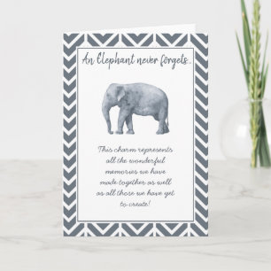Elephant Vänskap Gift - Speciell Friend keepsak Kort