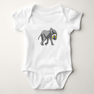 Elephant vid Handball Sports T Shirt