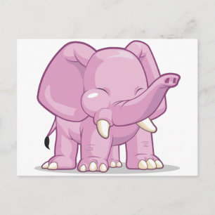 Elephant Vykort