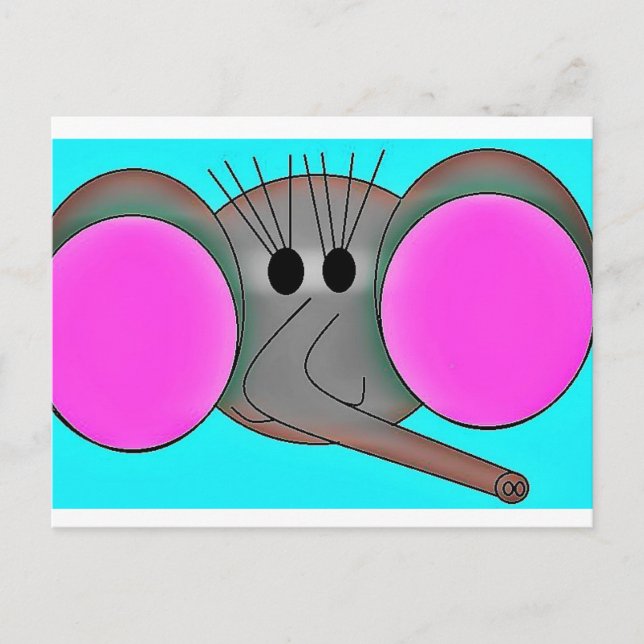 Elephant Vykort (Framsida)