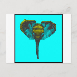 Elephant Vykort