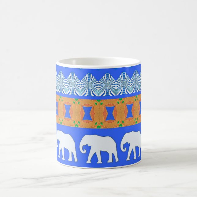 Elephant Walk mönster Kaffemugg (Center)
