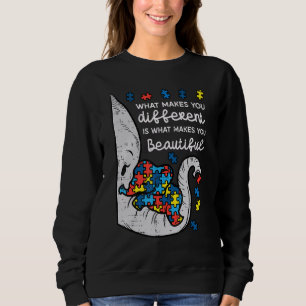 Elephant What gör dig annorlunda till autismmedvet T Shirt