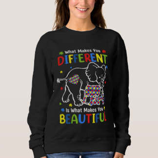 Elephant What Makes You Different Autism Awareness T Shirt
