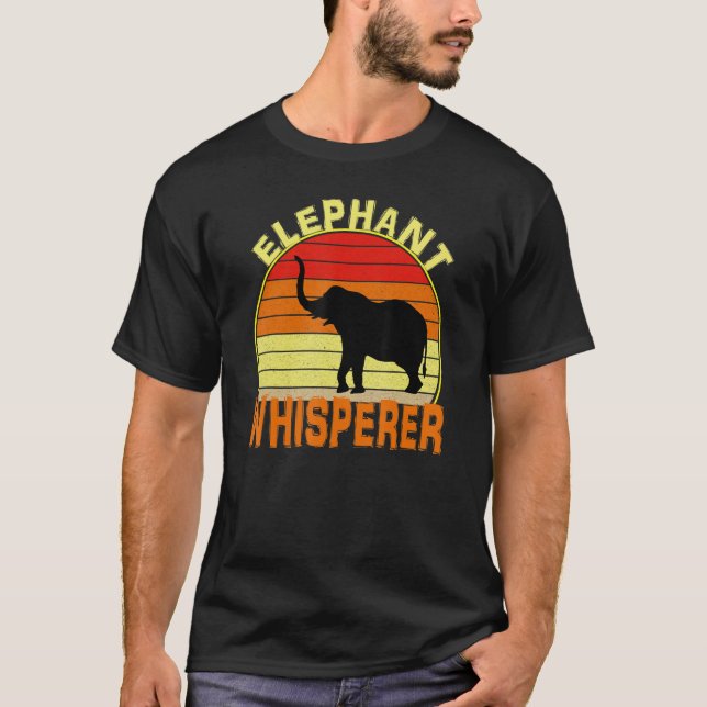 Elephant Whisperer T Shirt (Framsida)