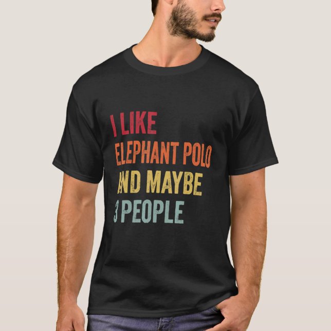 Elephant WHO Kärlek Animals 11 T Shirt (Framsida)