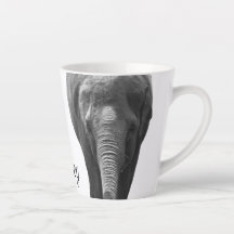 Elephant Wildlife Art Personlig Namn Animal