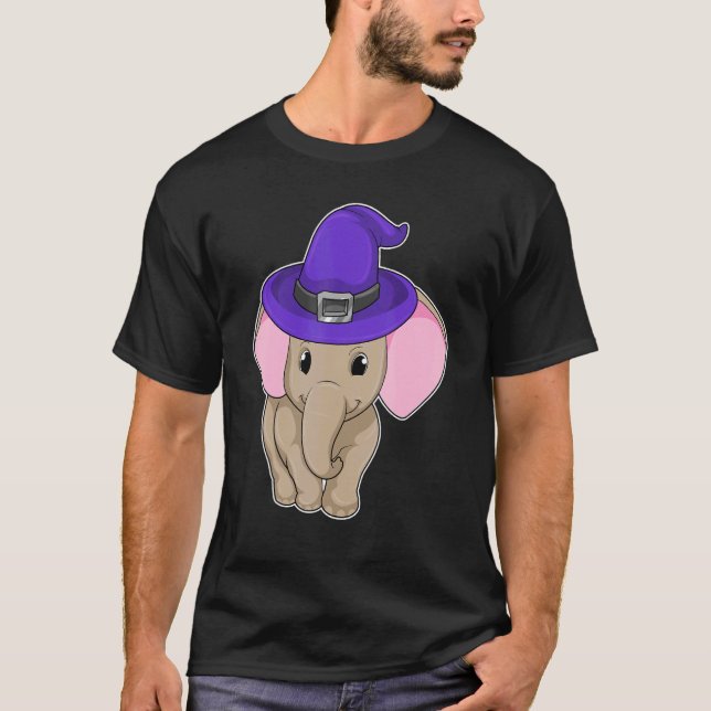Elephant Witch T Shirt (Framsida)