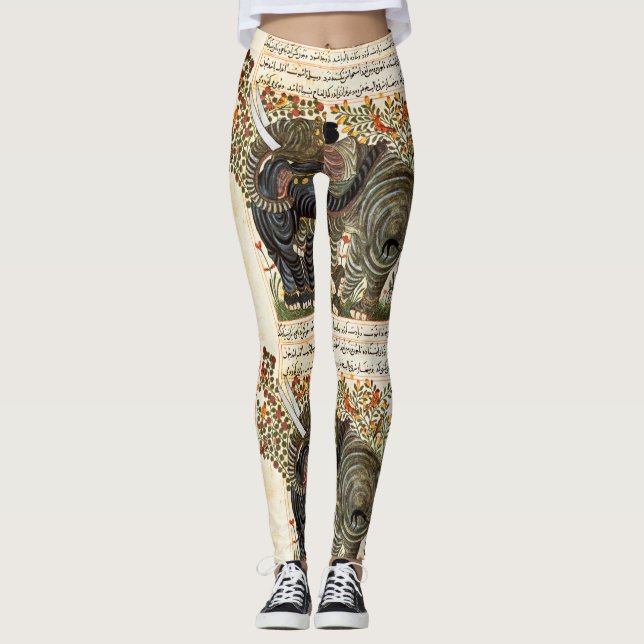 Elephant Women's Leggings (Framsida)