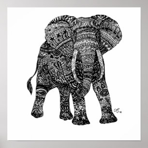 Elephantastic beställnings- konsttryck poster