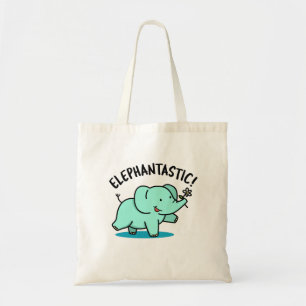 Elephantastic Funny Elephant Pun Tygkasse