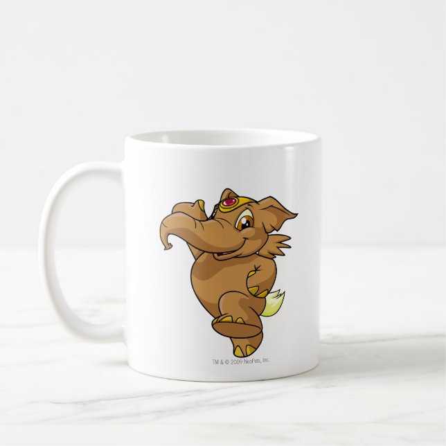 Elephante brunt kaffemugg (Vänster)
