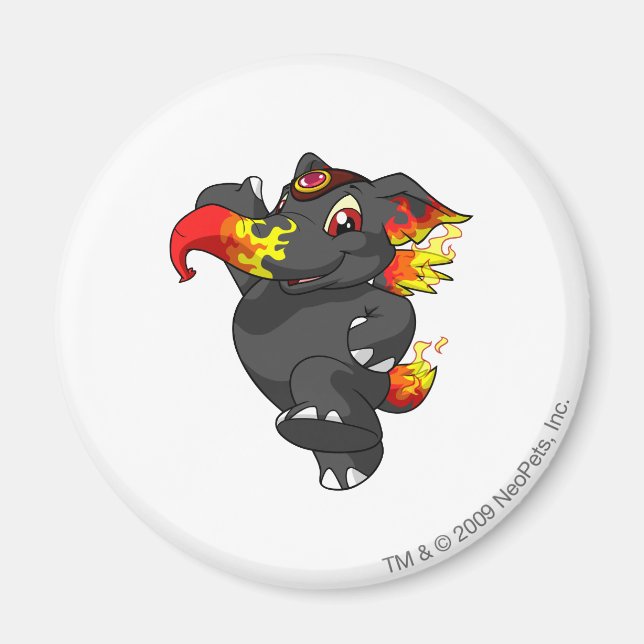 Elephante Fire Magnet (Framsidan)