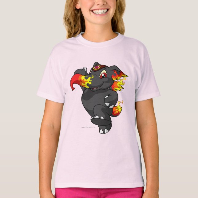 Elephante Fire T Shirt (Framsida)