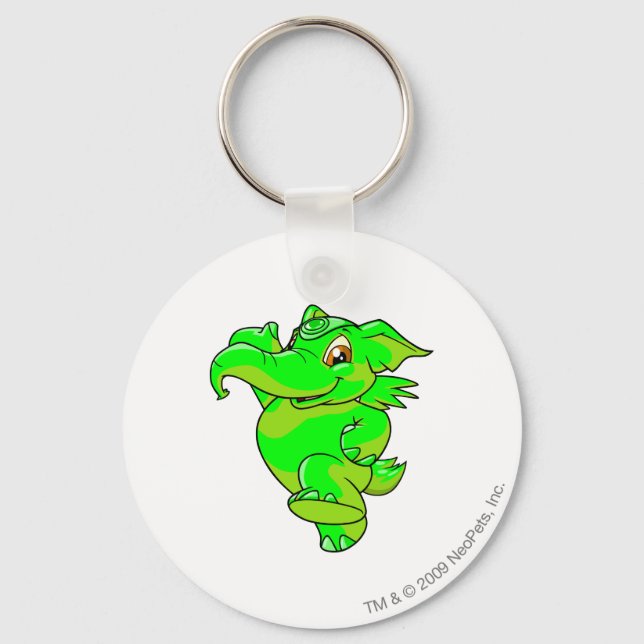 Elephante Glowing Nyckelring (Framsida)