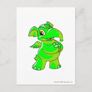 Elephante Glowing.Pn Vykort