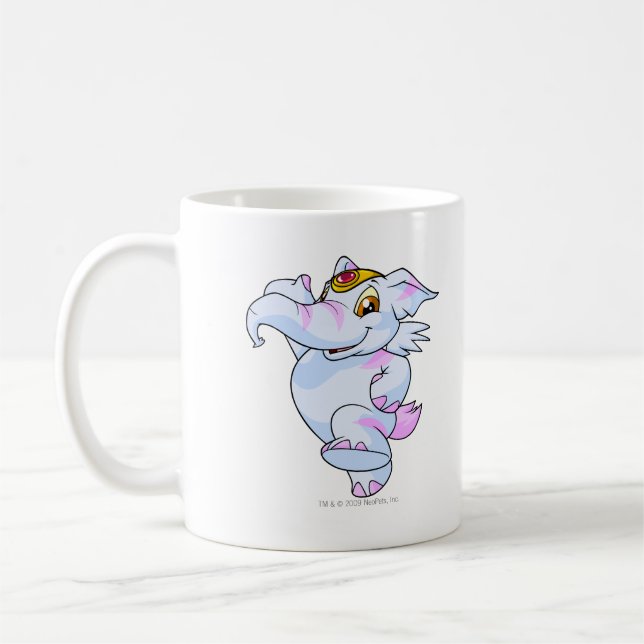 Elephante görade randig kaffemugg (Vänster)