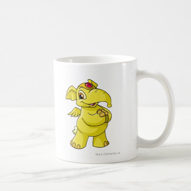 Elephante gult kaffemugg (Höger)