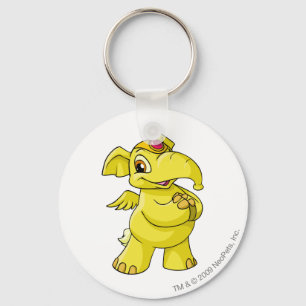 Elephante gult nyckelring