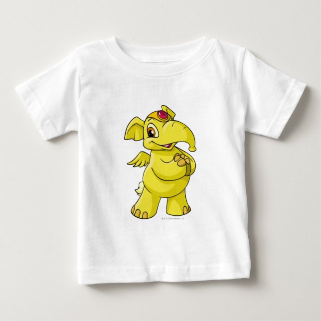Elephante gult t-shirt (Framsida)