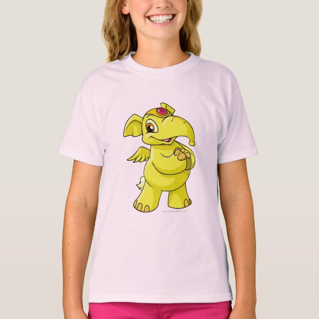 Elephante Gult Tee (Framsida)