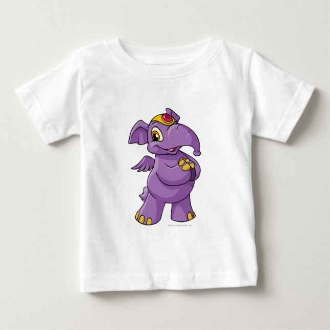 Elephante Lila T Shirt (Framsida)