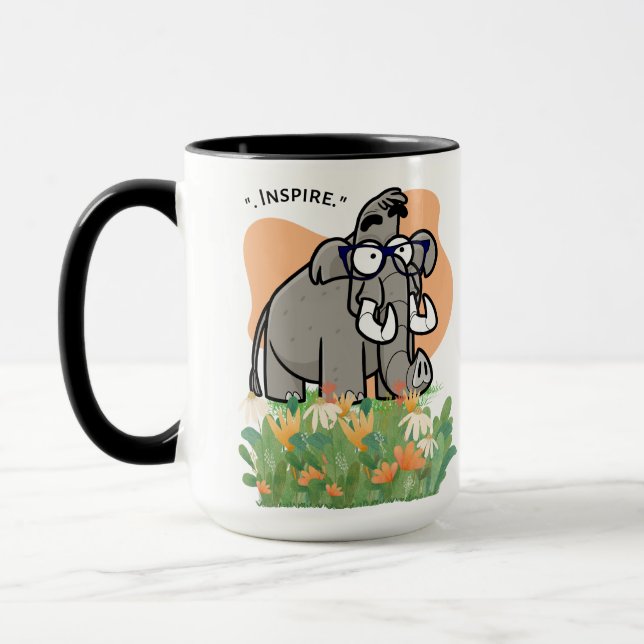 elephante mugg (Vänster)