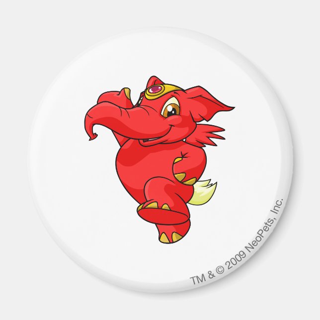 Elephante Red Magnet (Framsidan)