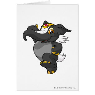 Elephante Skunk Hälsningskort
