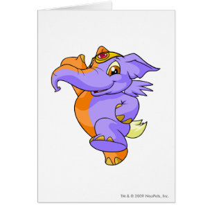 Elephante splittring hälsningskort