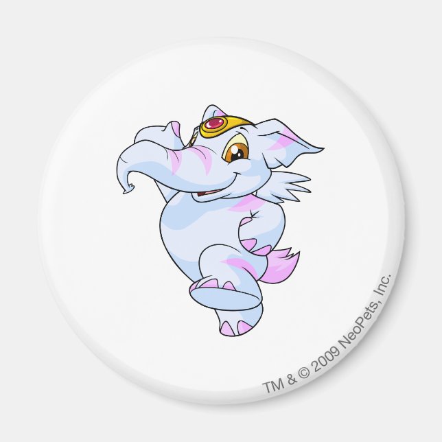 Elephante Stripe Magnet (Framsidan)