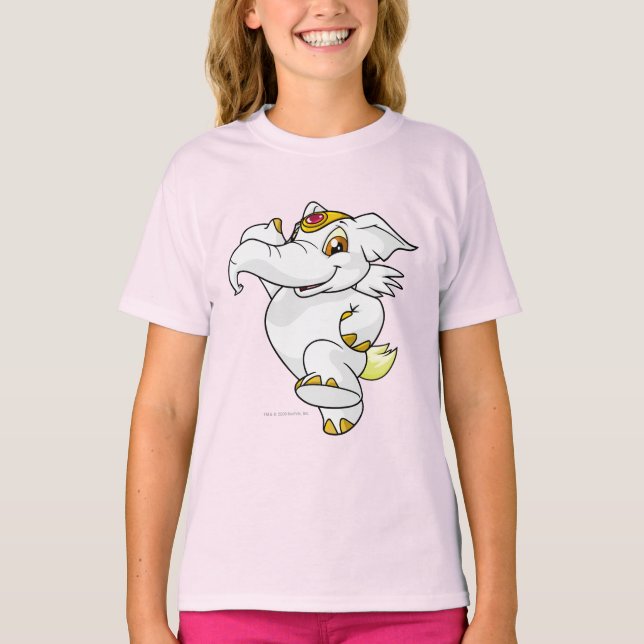 Elephante White T Shirt (Framsida)