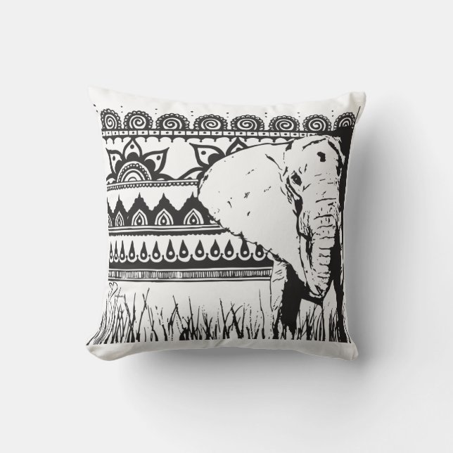 Elephantee Pillow II Kudde (Framsida)