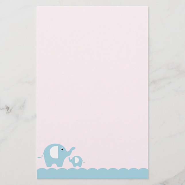 Elephants Brevpapper (Framsida)