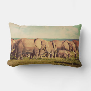 Elephants dekorativ kudde