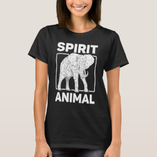 Elephants Kärlek Spirit Animal T Shirt