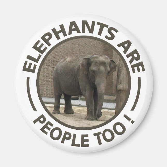 ELEPHANTS magnet (Framsidan)