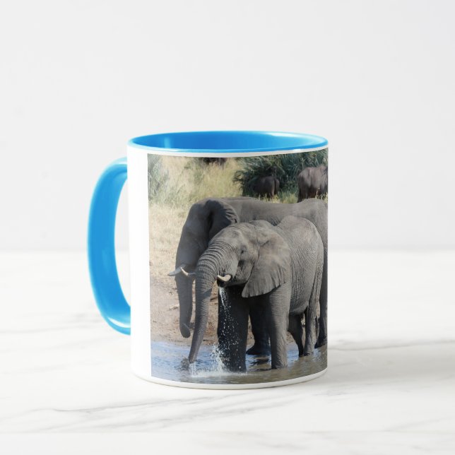 Elephants Mugg (Framsida vänster)