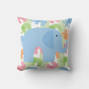 Elephants på Parad Pillow Kudde