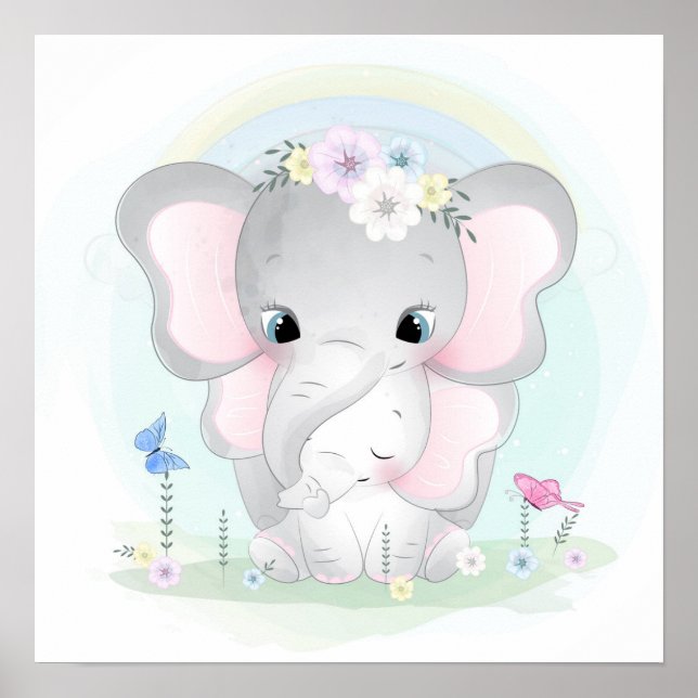 Elephants Poster (Framsidan)