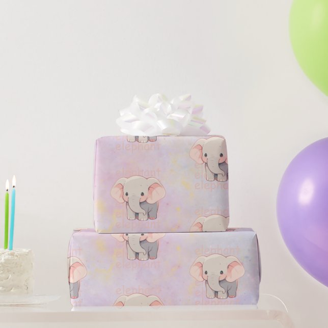 #Elephant's Wrapping Paper Presentpapper (Festgåvor)