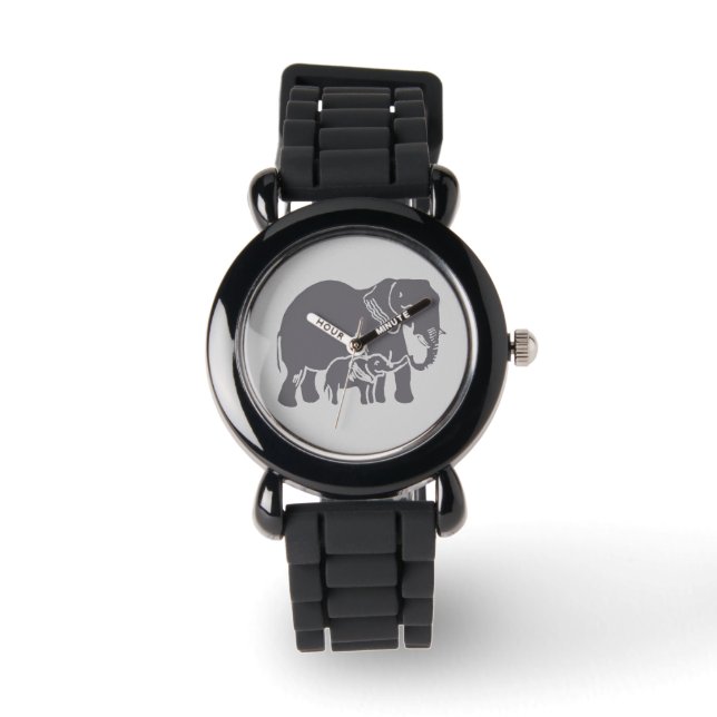 Elephants Wristwatch Armbandsur (Framsida)