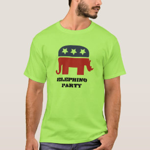 Elephino party t shirt